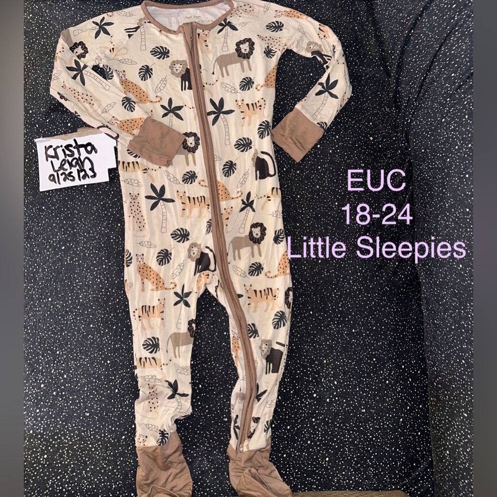 Little Sleepies Big Cats Zippy